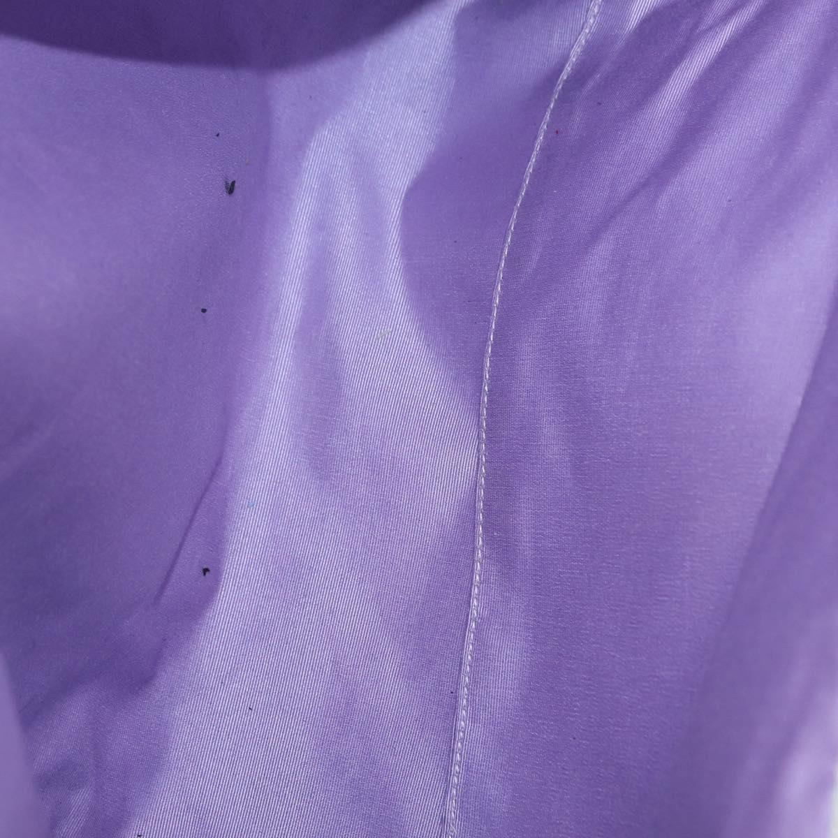 BVLGARI Logo mania Tote Bag Canvas Silver White Auth BA6909