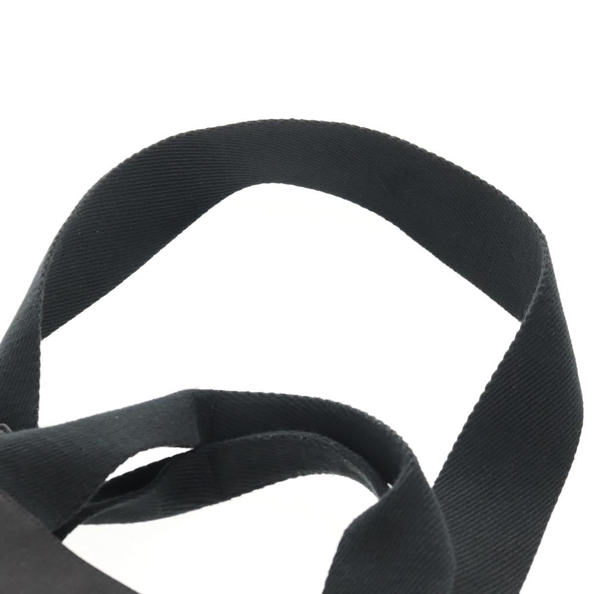 FENDI VERSACE Collaboration Tote Bag Canvas 2way Black Gold Auth BA6912A