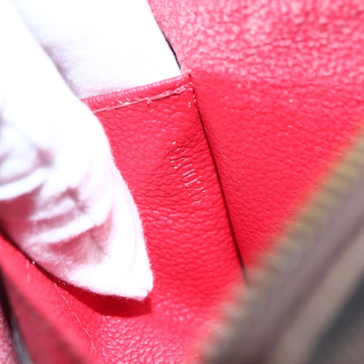 LOUIS VUITTON Damier Ebene Pochette Cosmetic PM Pouch N47516 LV Auth BA6917