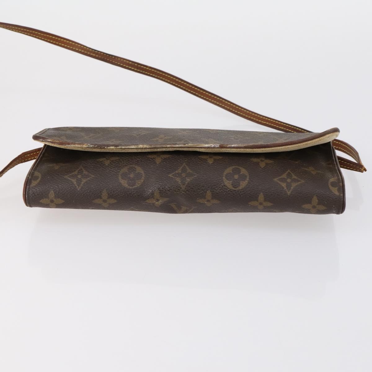 LOUIS VUITTON Monogram Clutch Bag 2Set LV Auth BA6919