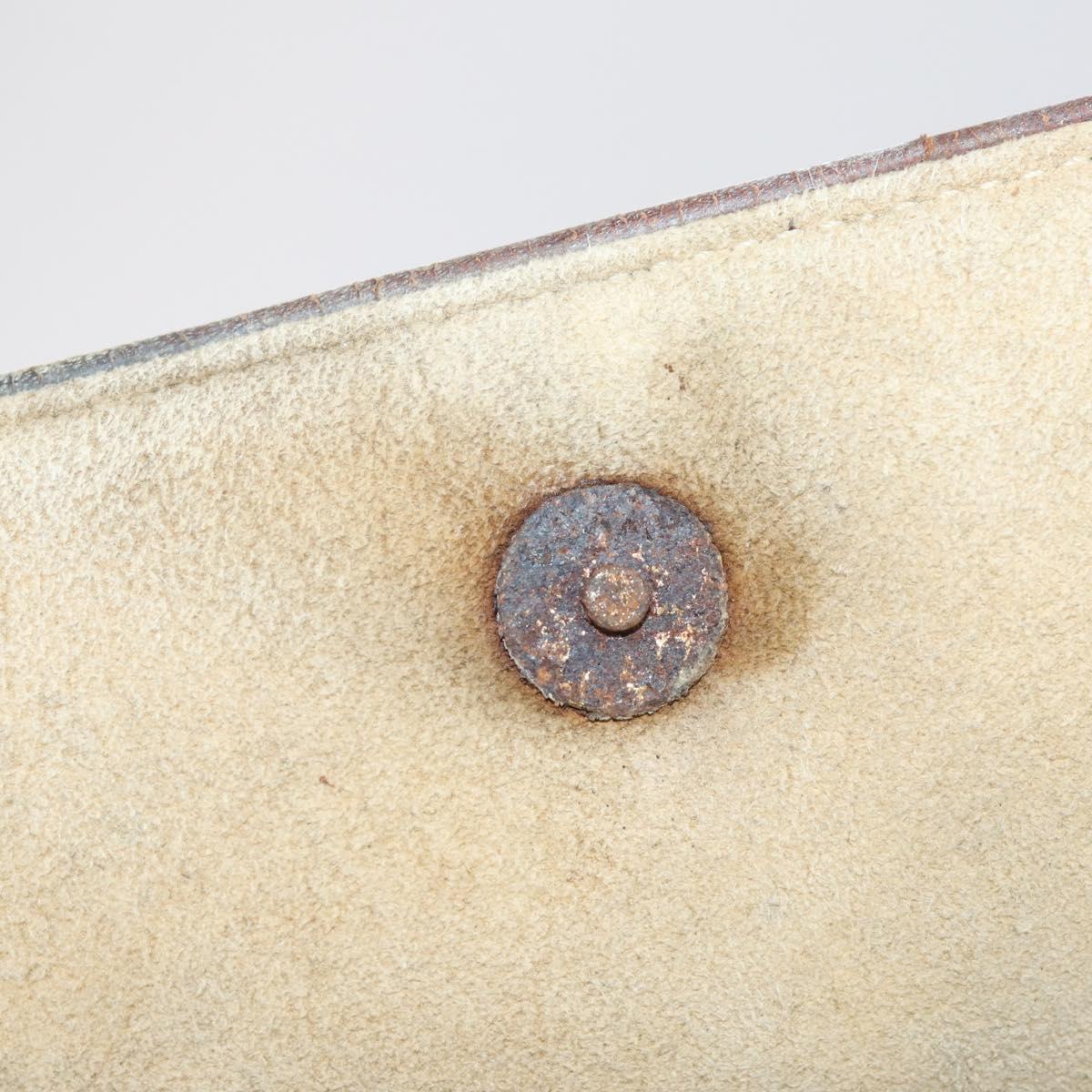 LOUIS VUITTON Monogram Clutch Bag 2Set LV Auth BA6919