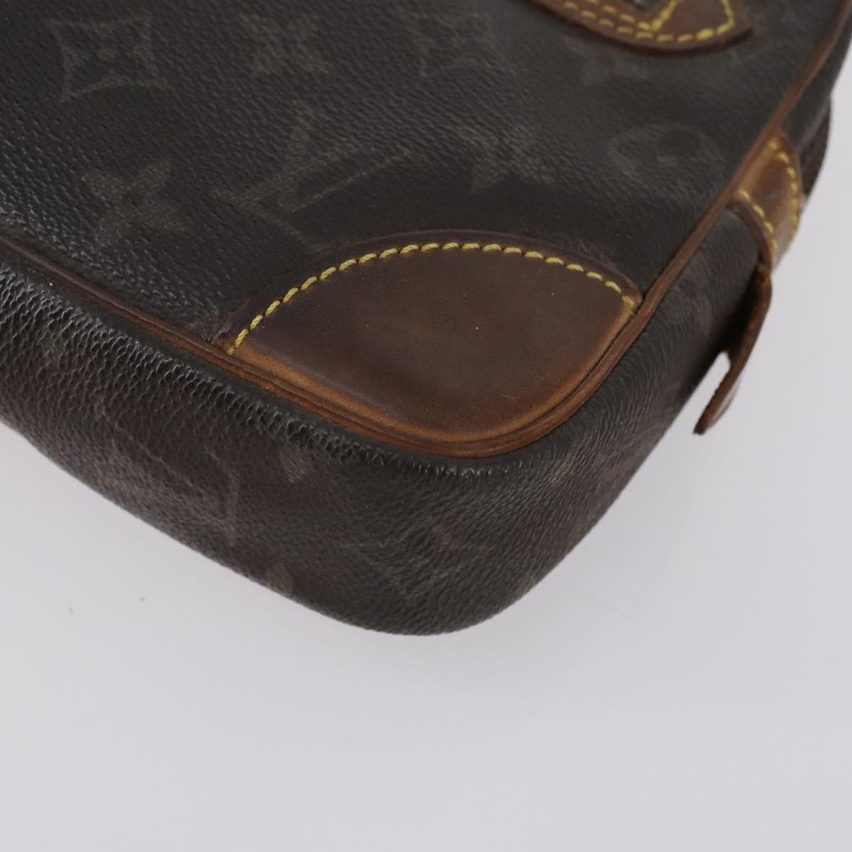 LOUIS VUITTON Monogram Clutch Bag 2Set LV Auth BA6919