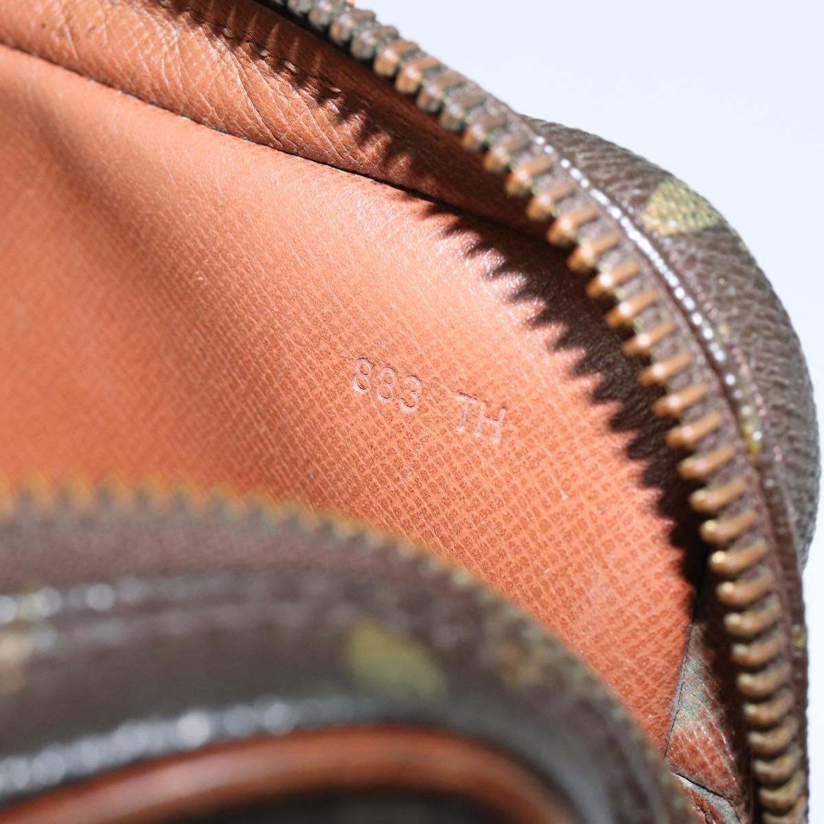 LOUIS VUITTON Monogram Marly Dragonne PM Clutch Bag M51827 LV Auth BA6921