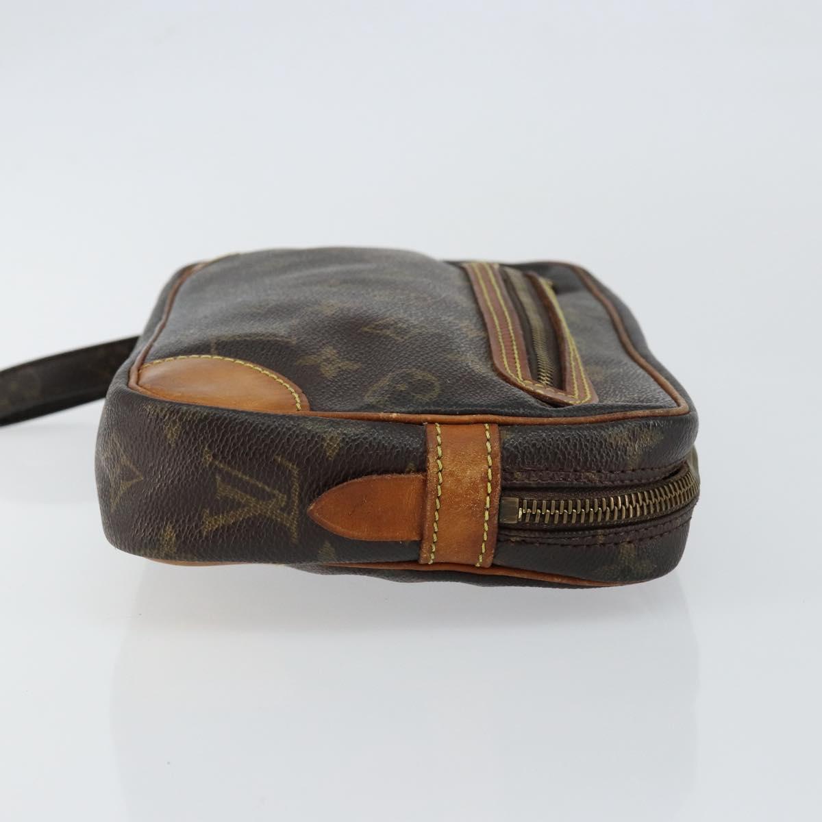 LOUIS VUITTON Monogram Marly Dragonne GM Clutch Bag M51825 LV Auth BA6925