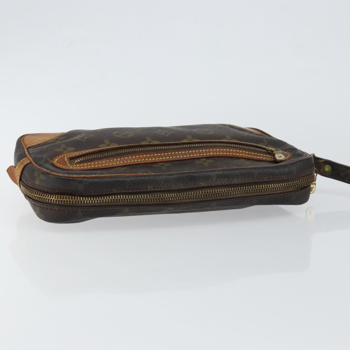 LOUIS VUITTON Monogram Marly Dragonne GM Clutch Bag M51825 LV Auth BA6925