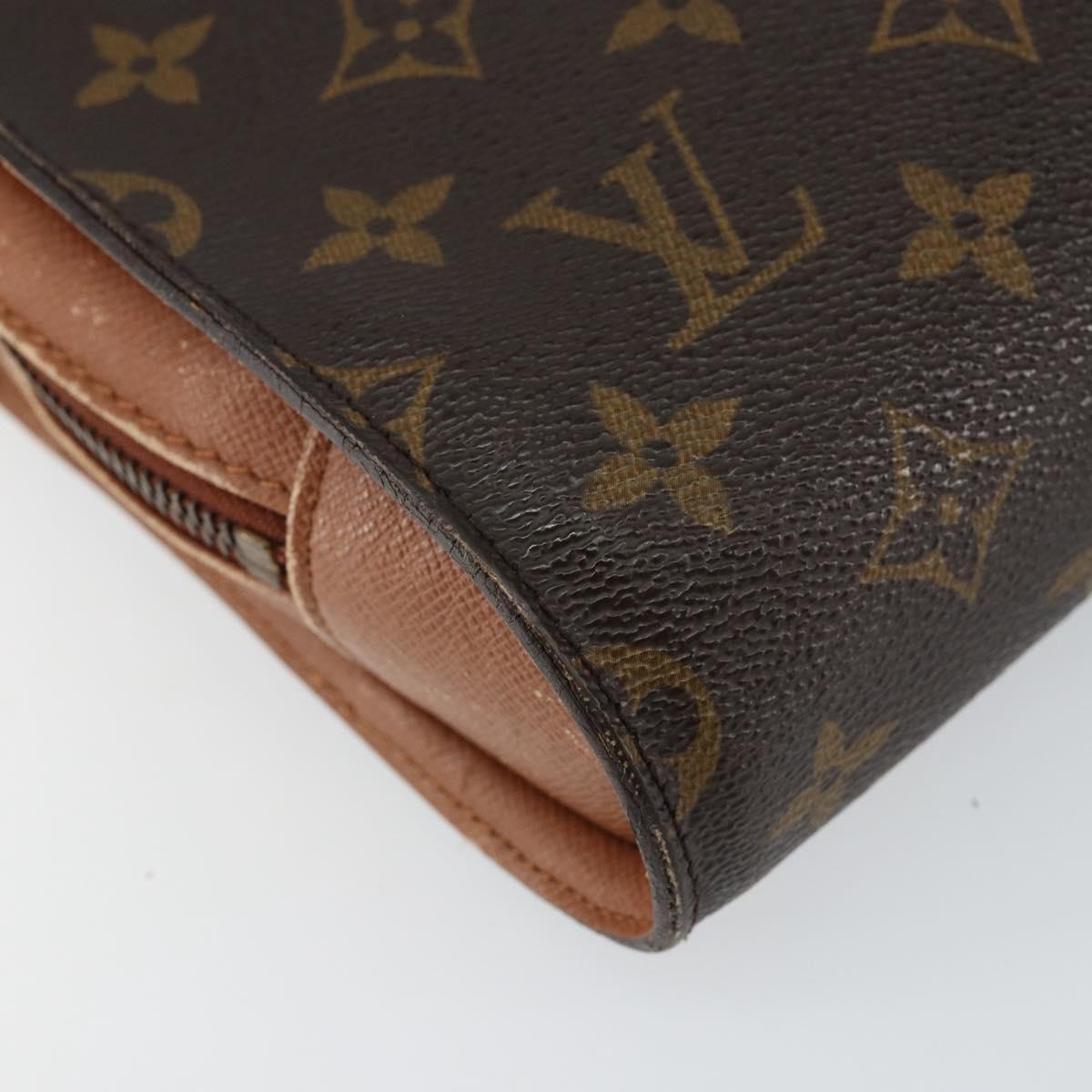 LOUIS VUITTON Monogram Orsay Clutch Bag M51790 LV Auth BA6926