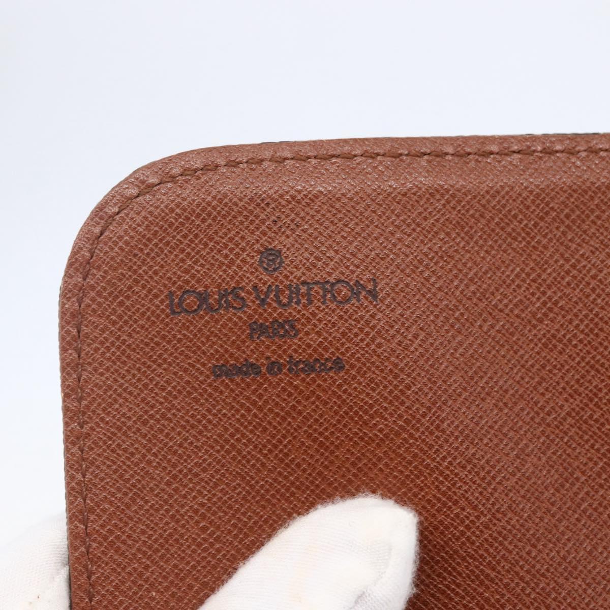 LOUIS VUITTON Monogram Cartouchiere MM Shoulder Bag M51253 LV Auth BA6928