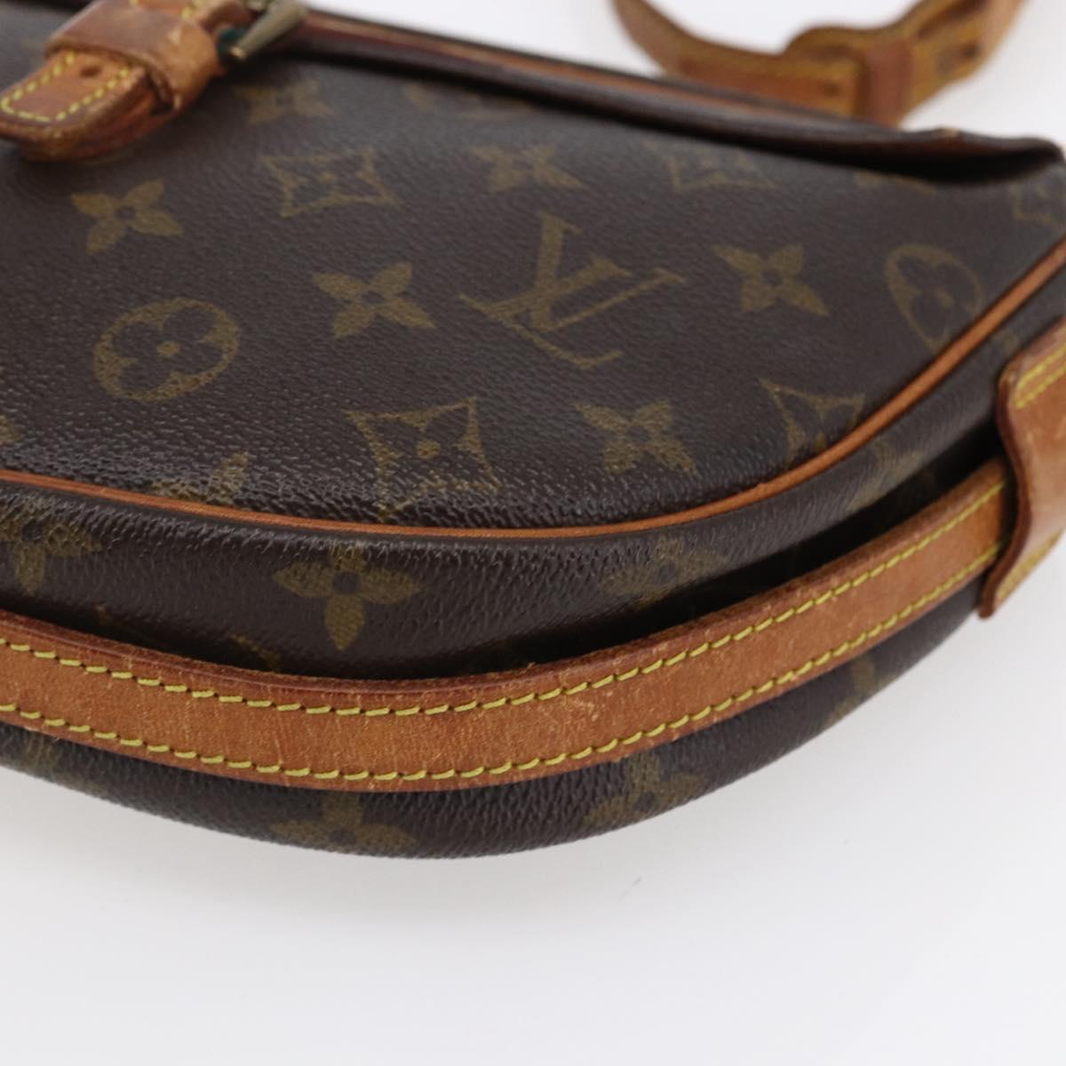 LOUIS VUITTON Monogram Jeune Fille MM Shoulder Bag M51226 LV Auth BA6933