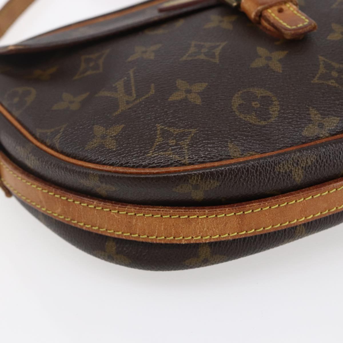 LOUIS VUITTON Monogram Jeune Fille MM Shoulder Bag M51226 LV Auth BA6933