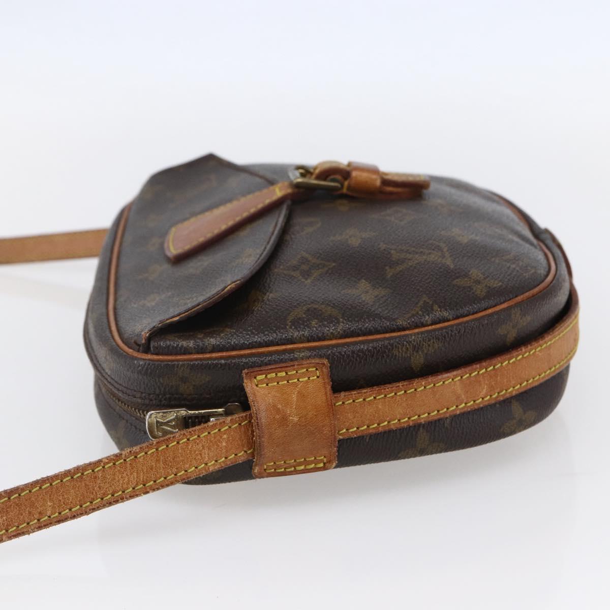 LOUIS VUITTON Monogram Jeune Fille MM Shoulder Bag M51226 LV Auth BA6933