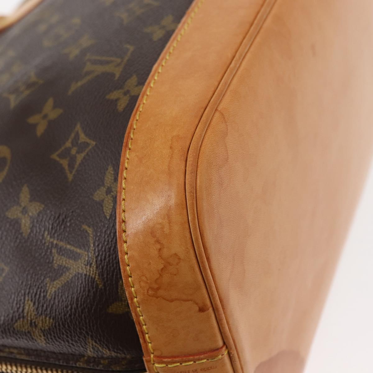 LOUIS VUITTON Monogram Alma Hand Bag M51130 LV Auth BA6936