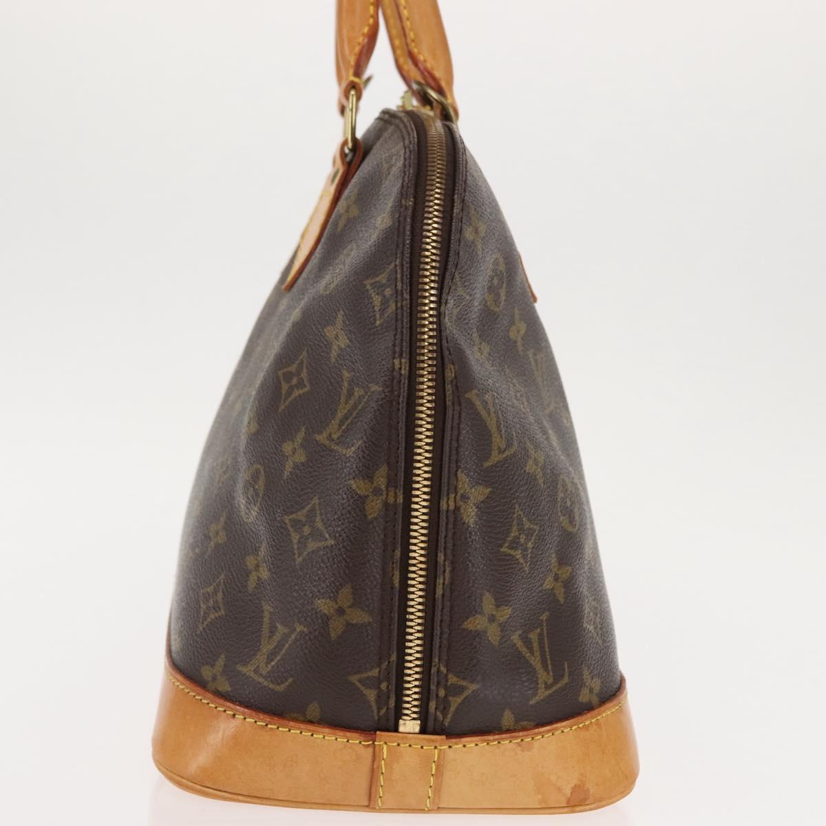 LOUIS VUITTON Monogram Alma Hand Bag M51130 LV Auth BA6936
