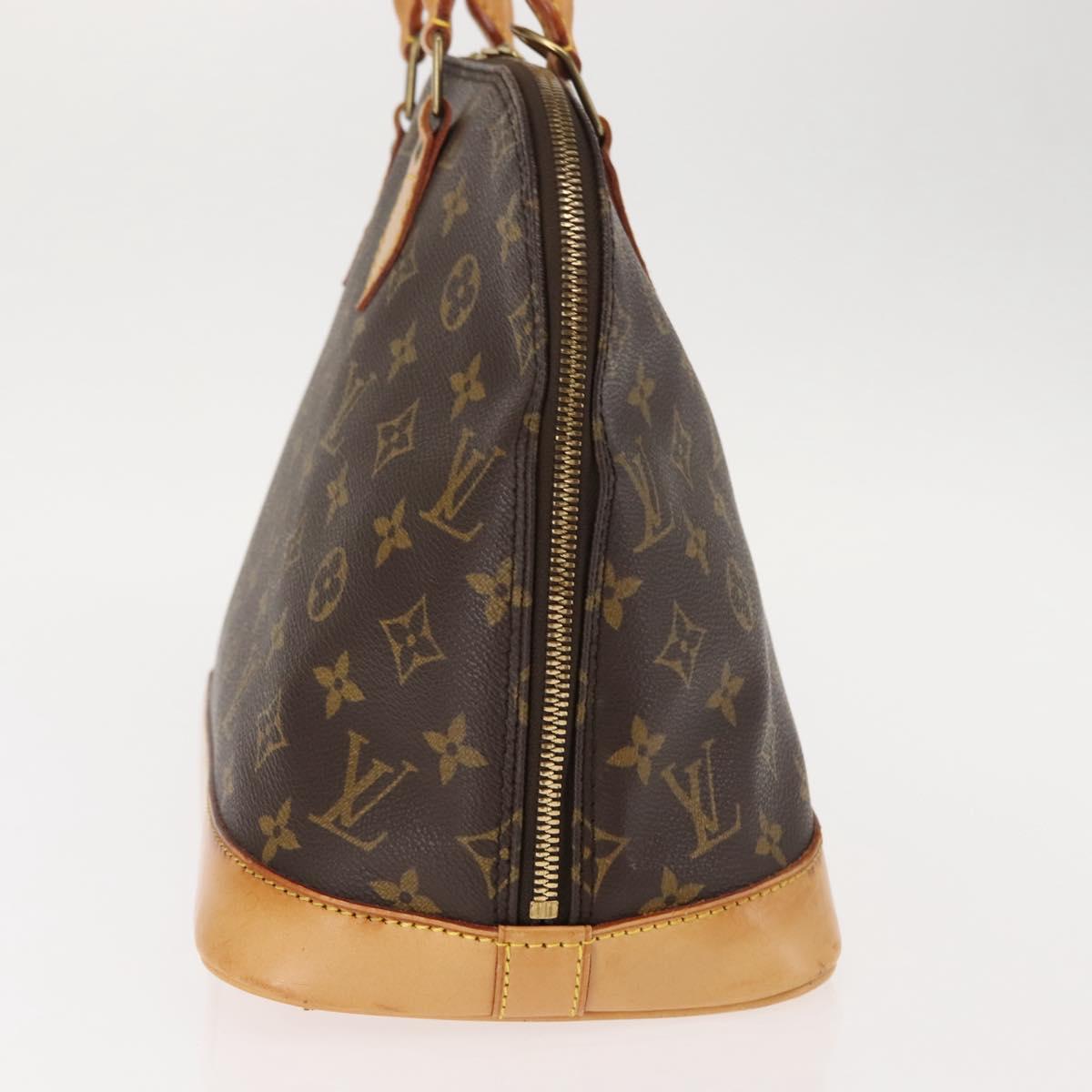 LOUIS VUITTON Monogram Alma Hand Bag M51130 LV Auth BA6939