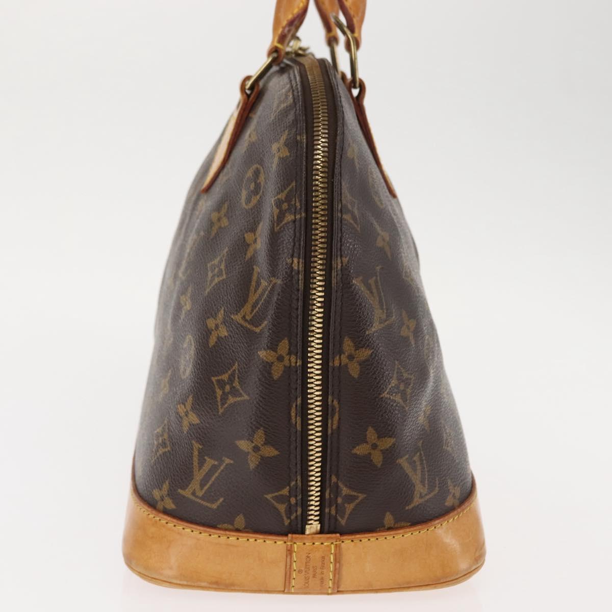 LOUIS VUITTON Monogram Alma Hand Bag M51130 LV Auth BA6941