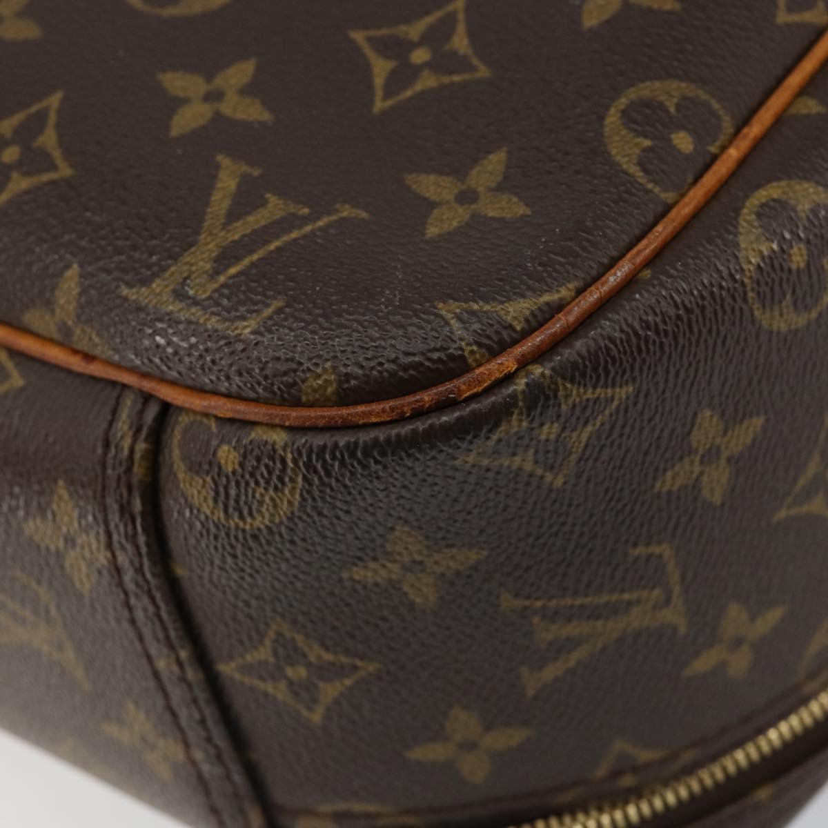 LOUIS VUITTON Monogram Excursion Hand Bag M41450 LV Auth BA6947