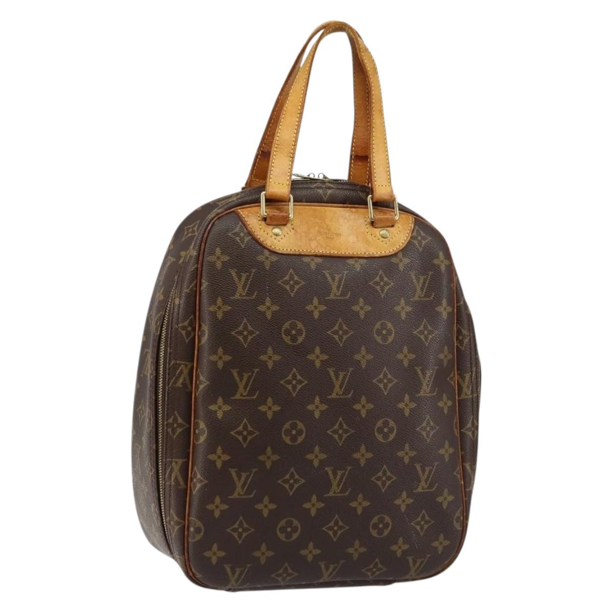 LOUIS VUITTON Monogram Excursion Hand Bag M41450 LV Auth BA6947