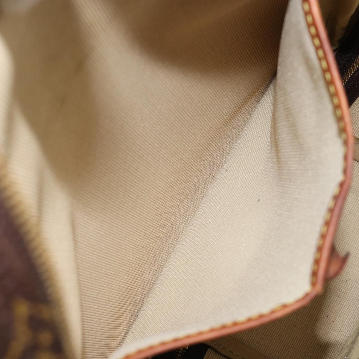 LOUIS VUITTON Monogram Excursion Hand Bag M41450 LV Auth BA6947