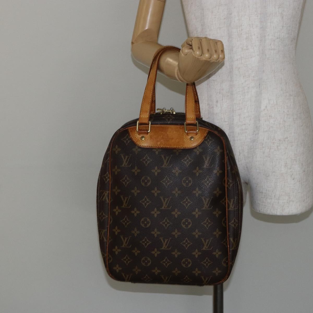 LOUIS VUITTON Monogram Excursion Hand Bag M41450 LV Auth BA6947