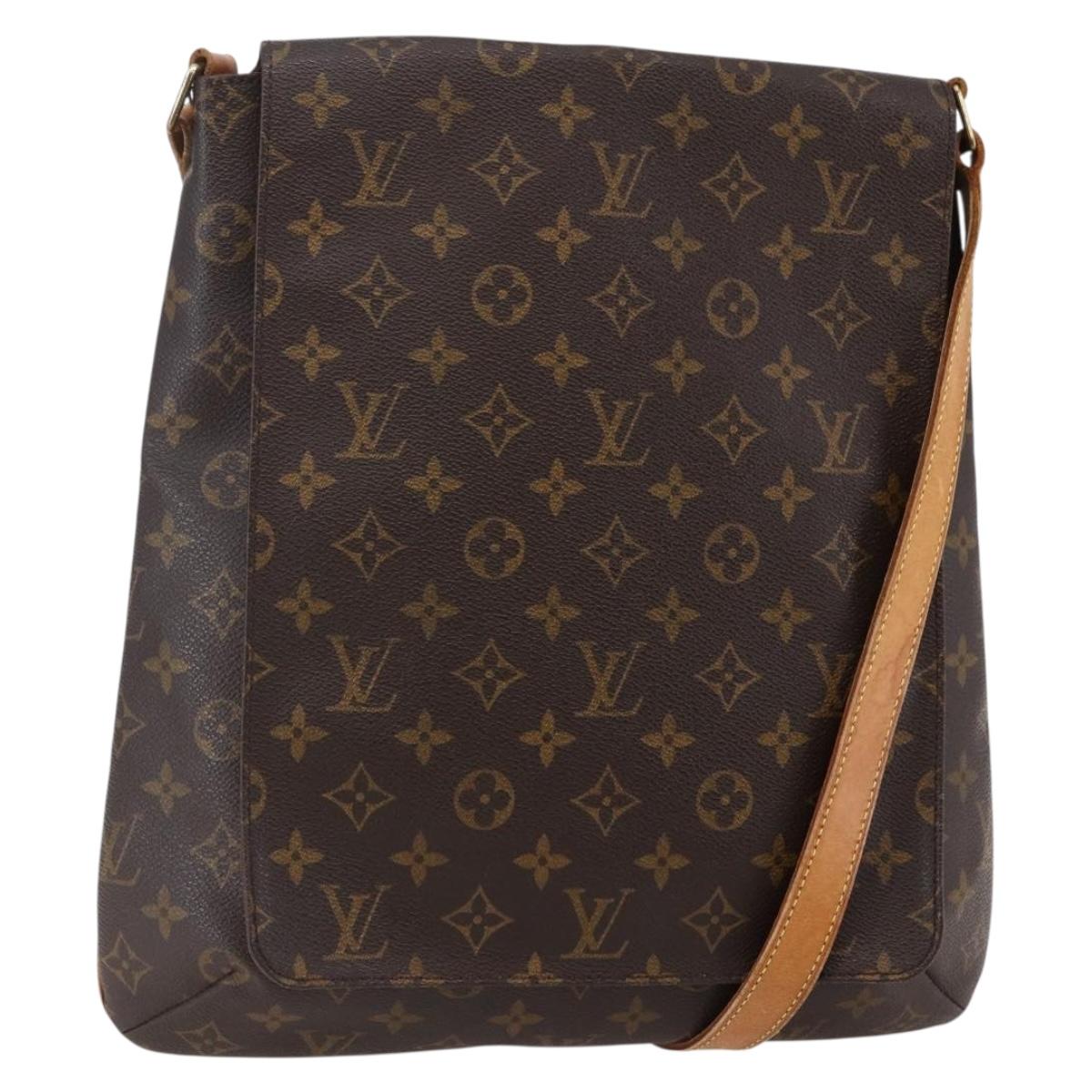 LOUIS VUITTON Monogram Musette Shoulder Bag M51256 LV Auth BA6949