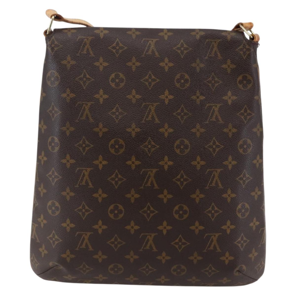 LOUIS VUITTON Monogram Musette Shoulder Bag M51256 LV Auth BA6949