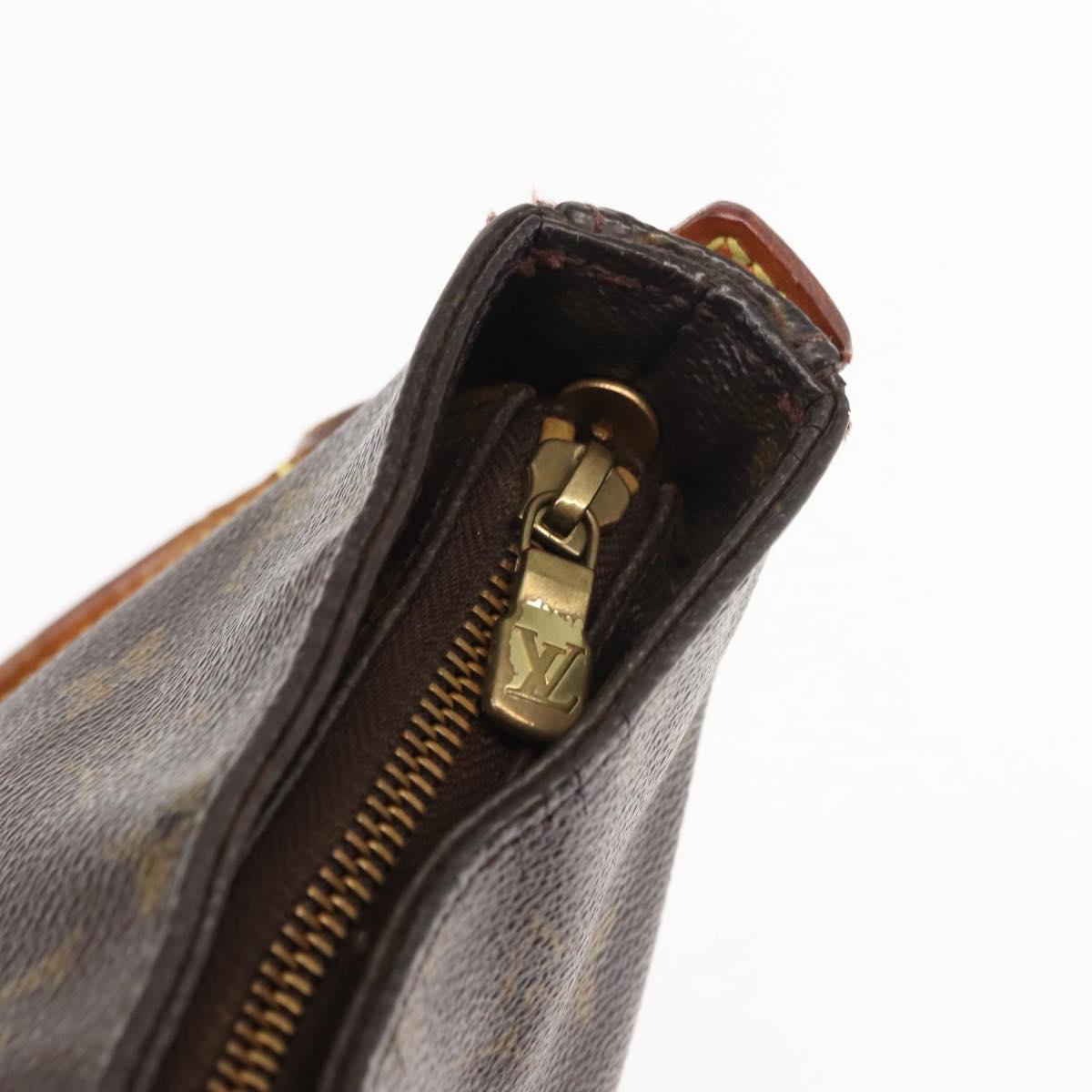 LOUIS VUITTON Monogram Looping GM Shoulder Bag M51145 LV Auth BA6953