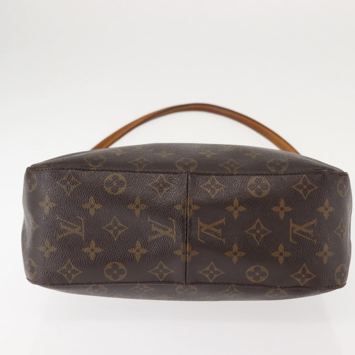 LOUIS VUITTON Monogram Looping GM Shoulder Bag M51145 LV Auth BA6953
