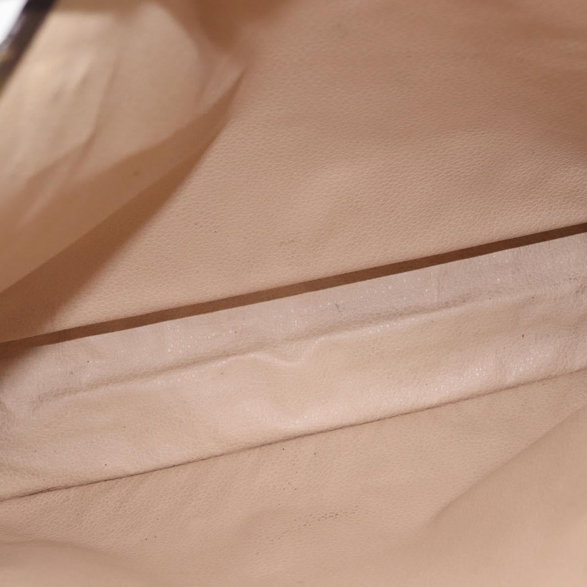 LOUIS VUITTON Monogram Sac Plat Hand Bag M51140 LV Auth BA6954