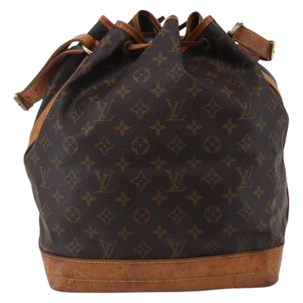 LOUIS VUITTON Monogram Noe Shoulder Bag M42224 LV Auth BA6956