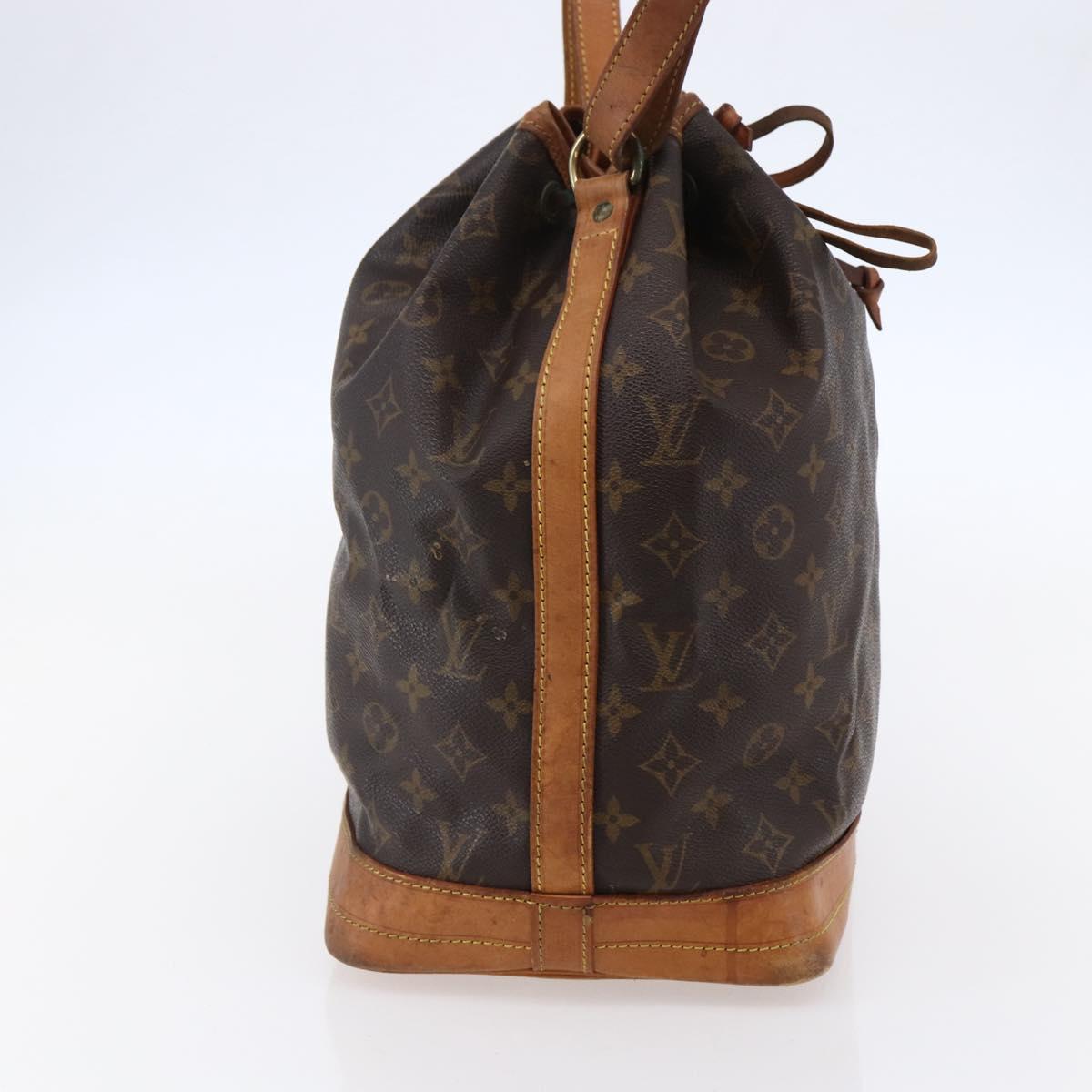 LOUIS VUITTON Monogram Noe Shoulder Bag M42224 LV Auth BA6956