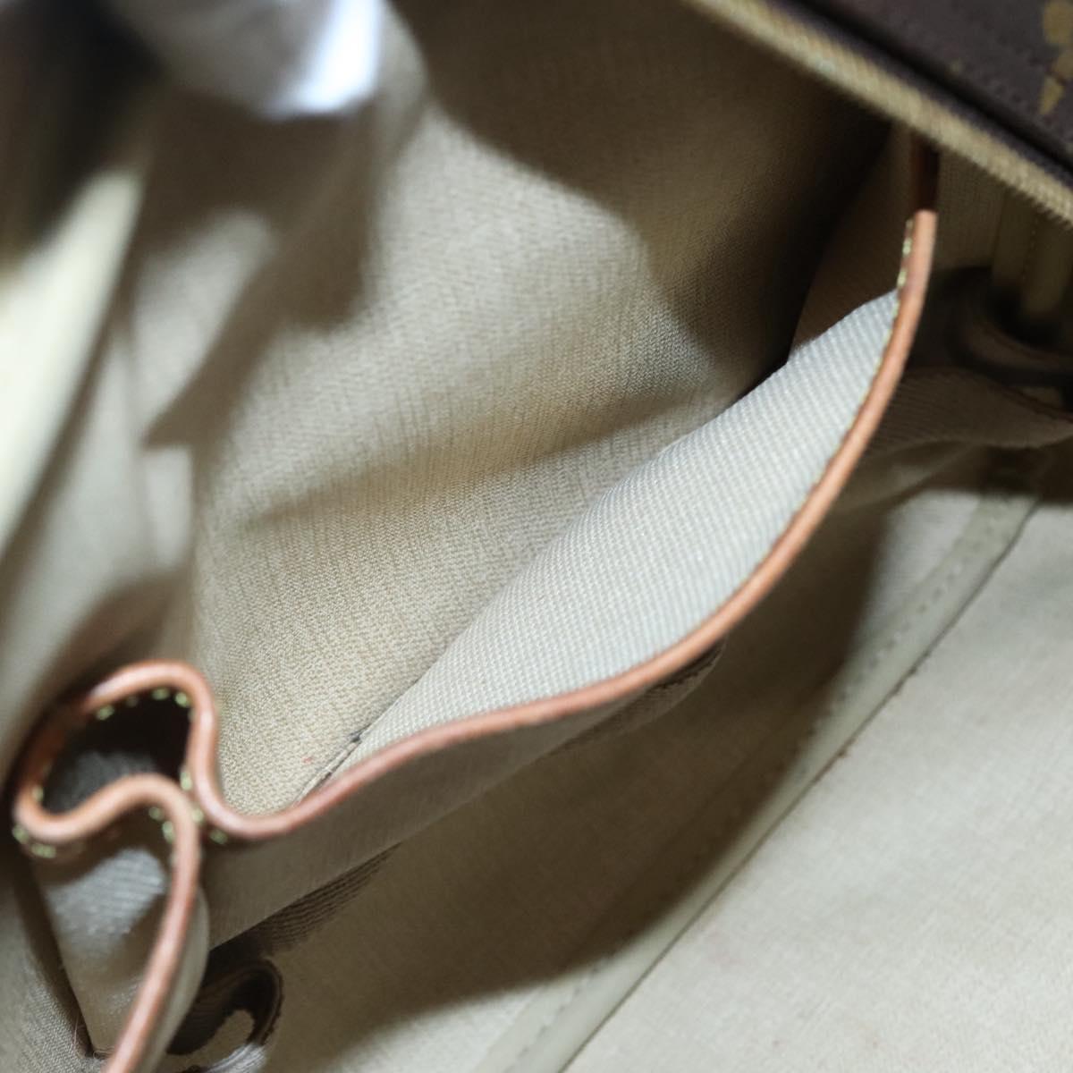 LOUIS VUITTON Monogram Deauville Hand Bag M47270 LV Auth BA697