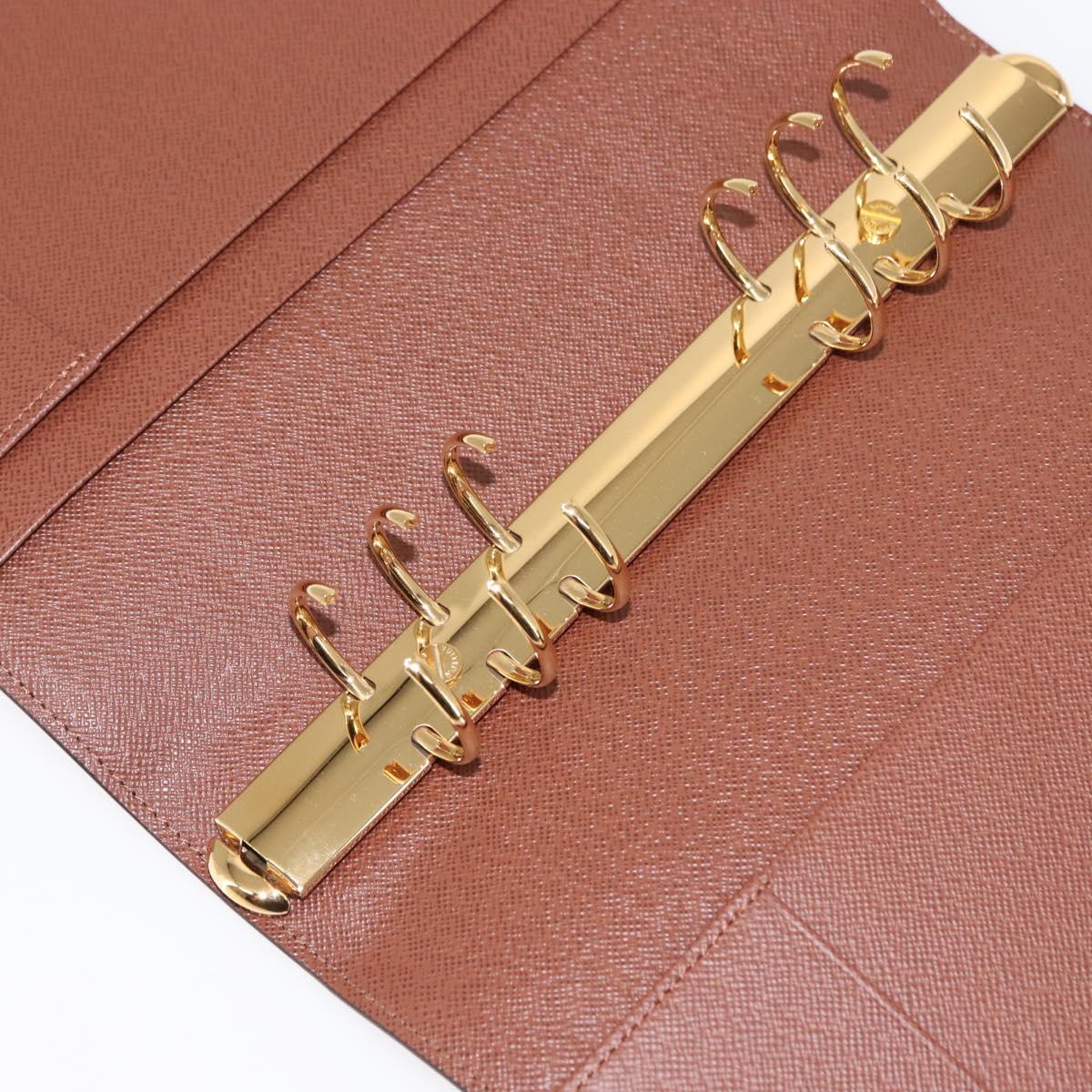 LOUIS VUITTON Monogram Agenda GM Day Planner Cover R20006 LV Auth BA6973