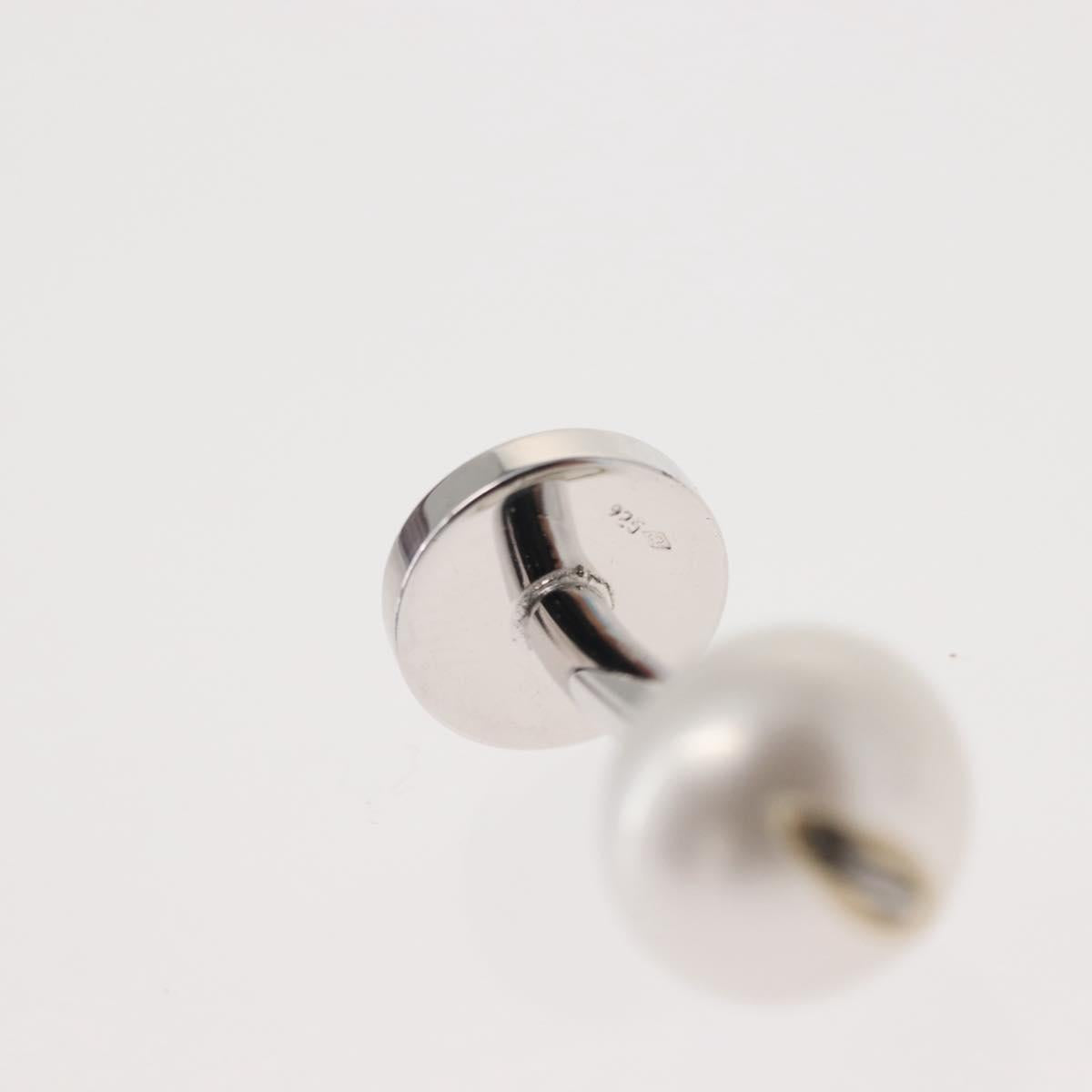 LOUIS VUITTON Damier Ebene Cuff Case Ag925 Silver LV Auth BA6977