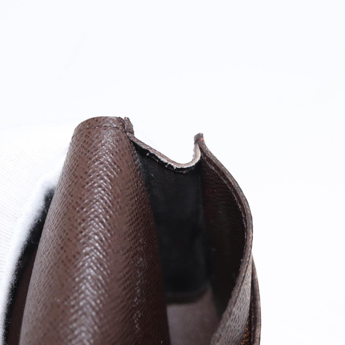 LOUIS VUITTON Damier Ebene Etui Cigarette Case N63024 LV Auth BA6979