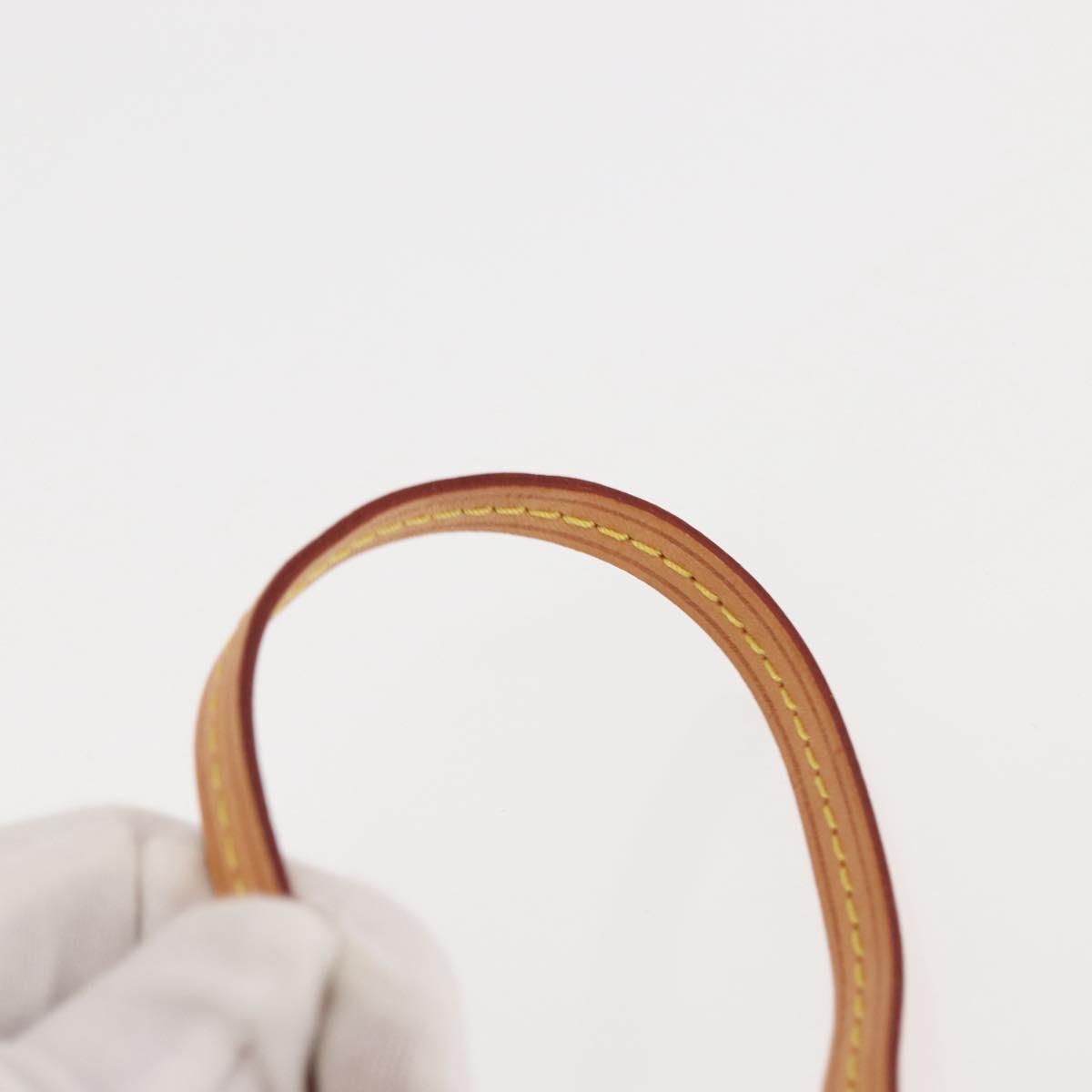 LOUIS VUITTON Damier Azur Neverfull PM Pouch Accessory Pouch LV Auth BA6980