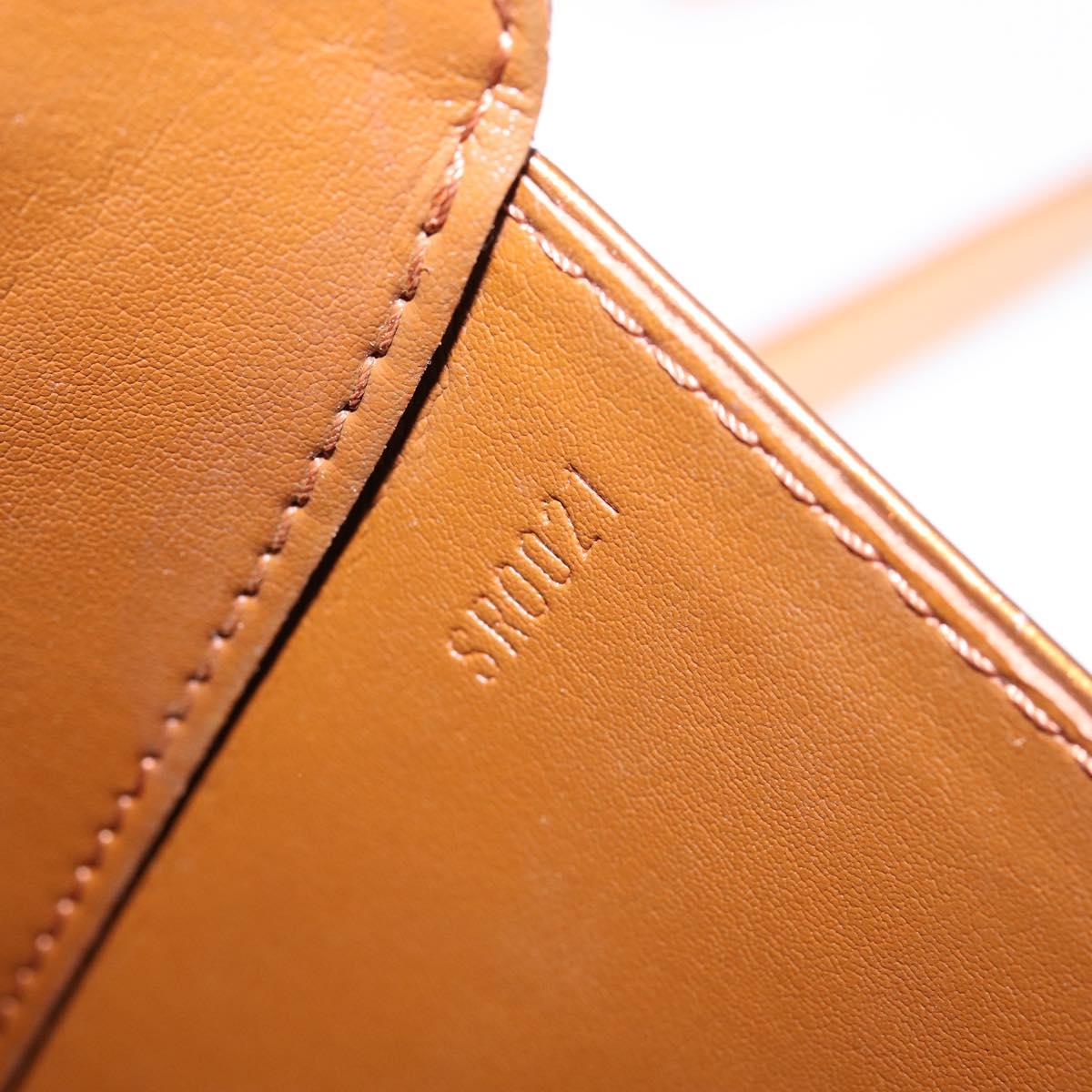 LOUIS VUITTON Monogram Vernis Christie GM Shoulder Bag Bronze M91107 Auth BA6997