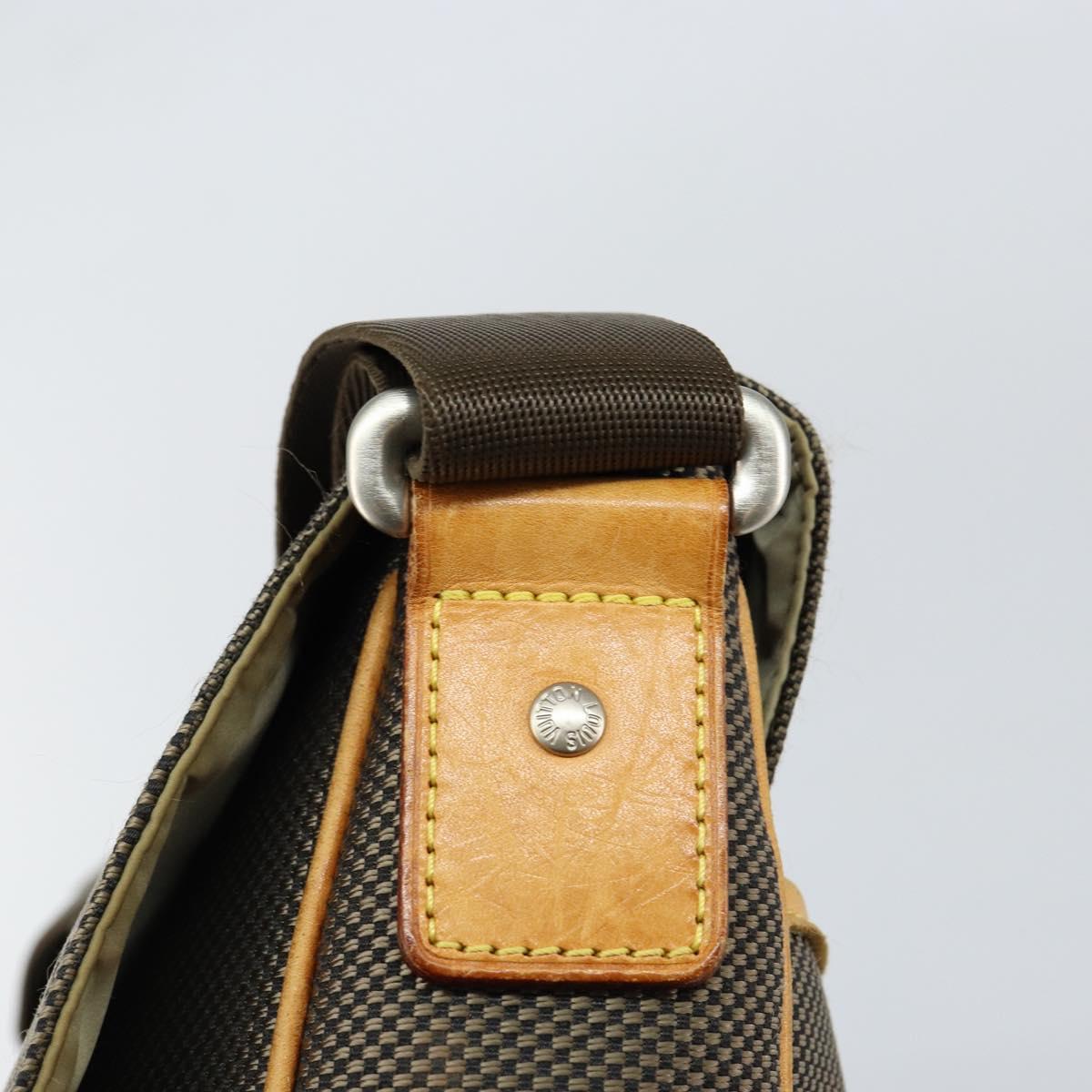 LOUIS VUITTON Damier Geant Petite Message Shoulder Bag Tail M93617 Auth BA7006