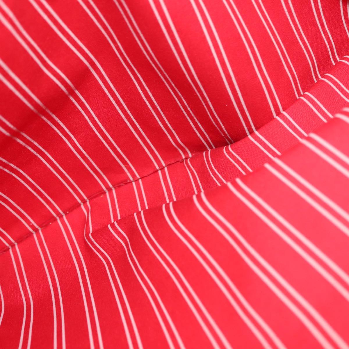 LOUIS VUITTON Antigua Hippo GM Tote Bag Beige Red M40032 LV Auth BA7007