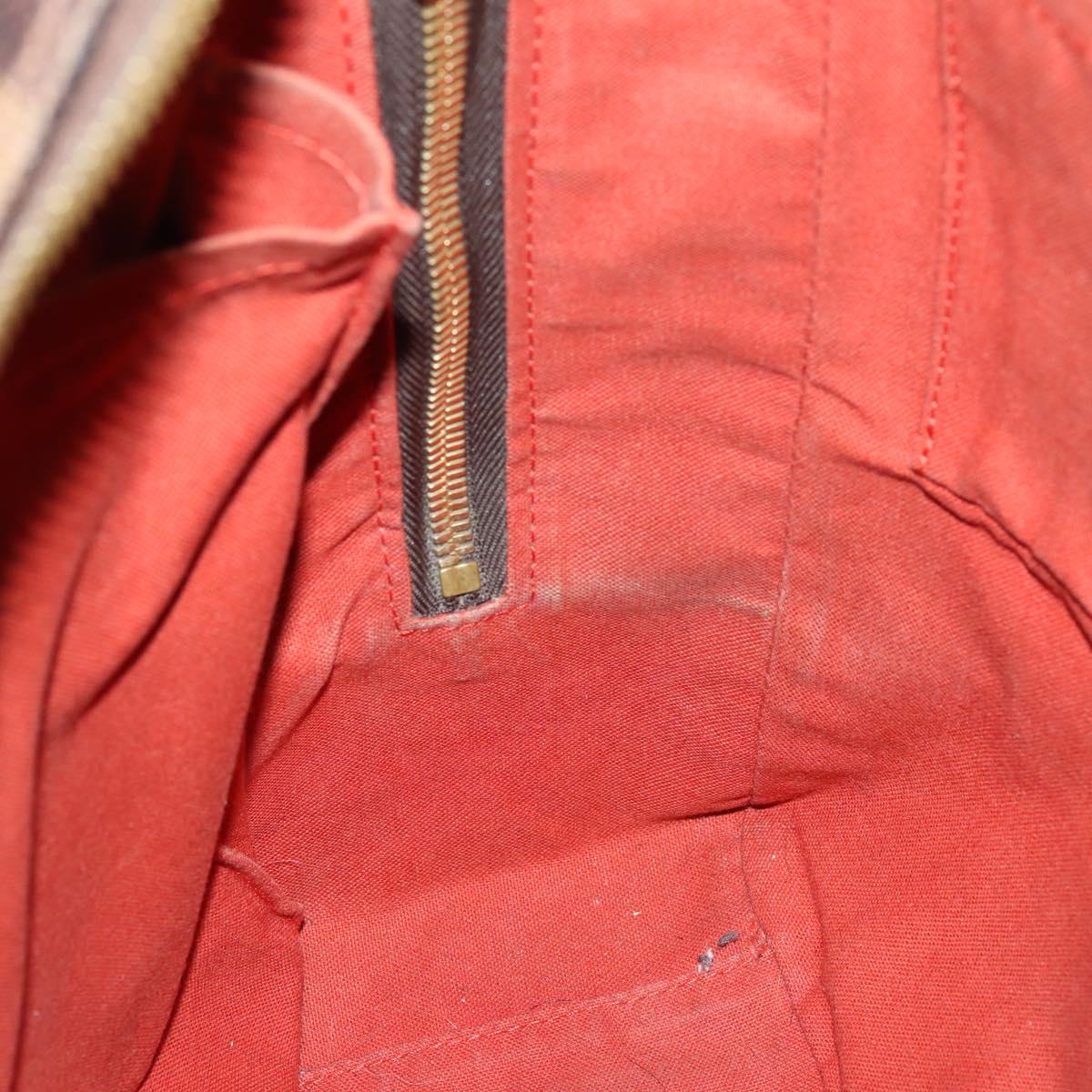 LOUIS VUITTON Damier Ebene Olaf GM Shoulder Bag N41440 LV Auth BA7008