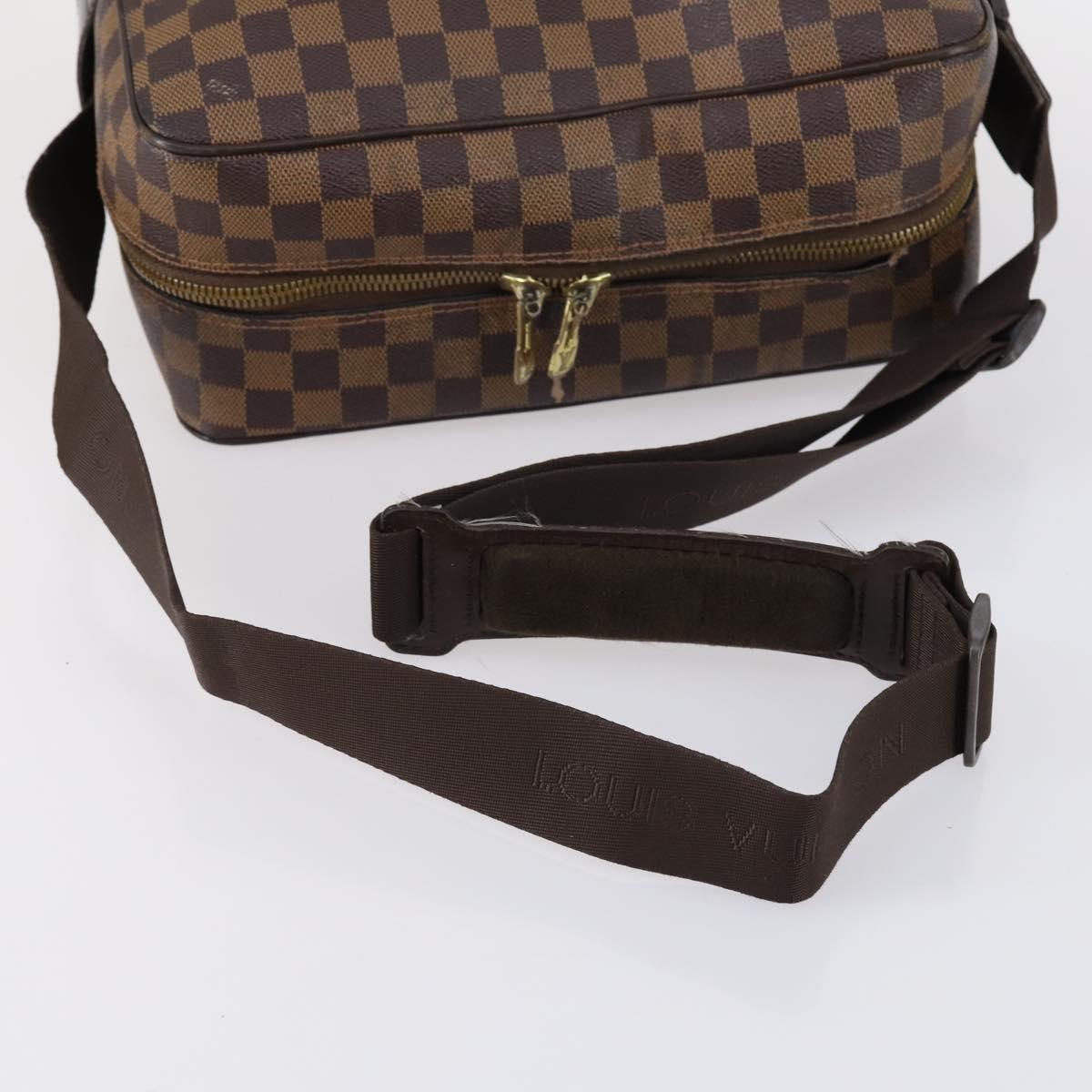 LOUIS VUITTON Damier Ebene Olaf GM Shoulder Bag N41440 LV Auth BA7008