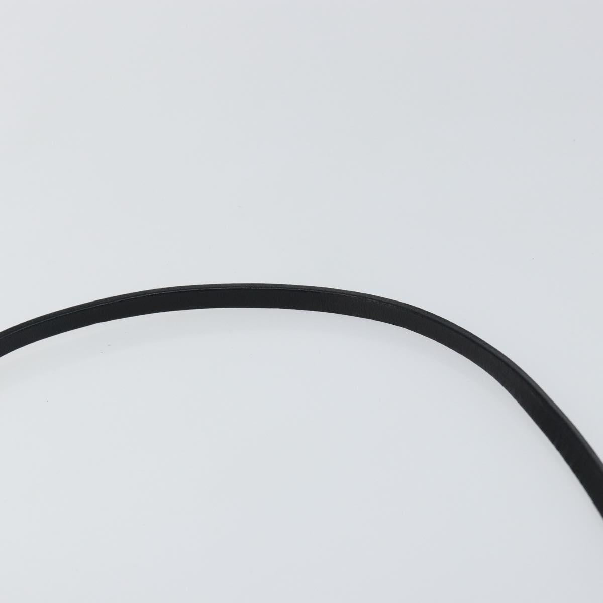 BALLY Hand Bag Canvas Black Auth BA7026