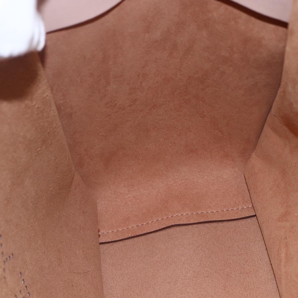 Stella MacCartney Tote Bag Leather Beige 502793 Auth BA7042