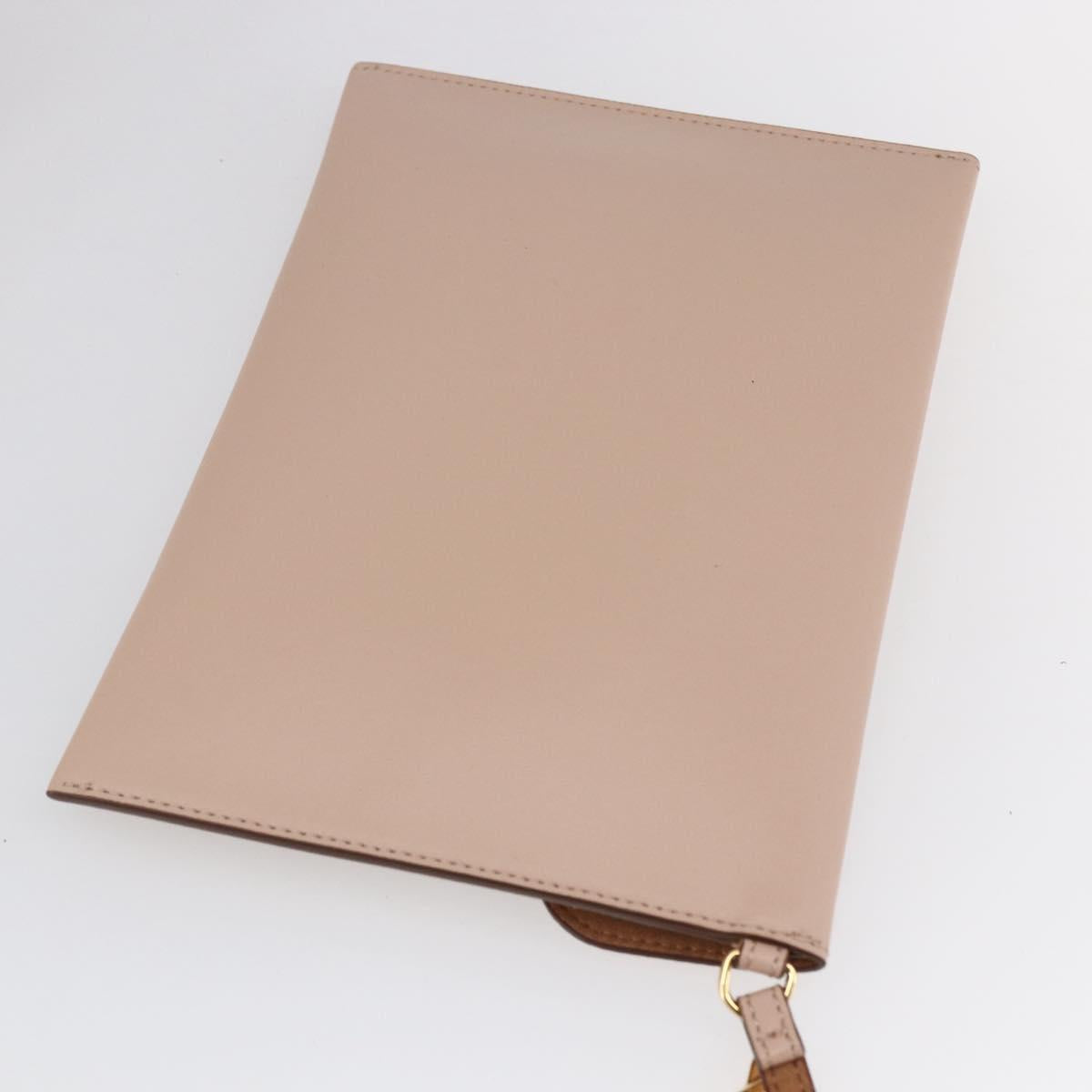 Stella MacCartney Tote Bag Leather Beige 502793 Auth BA7042