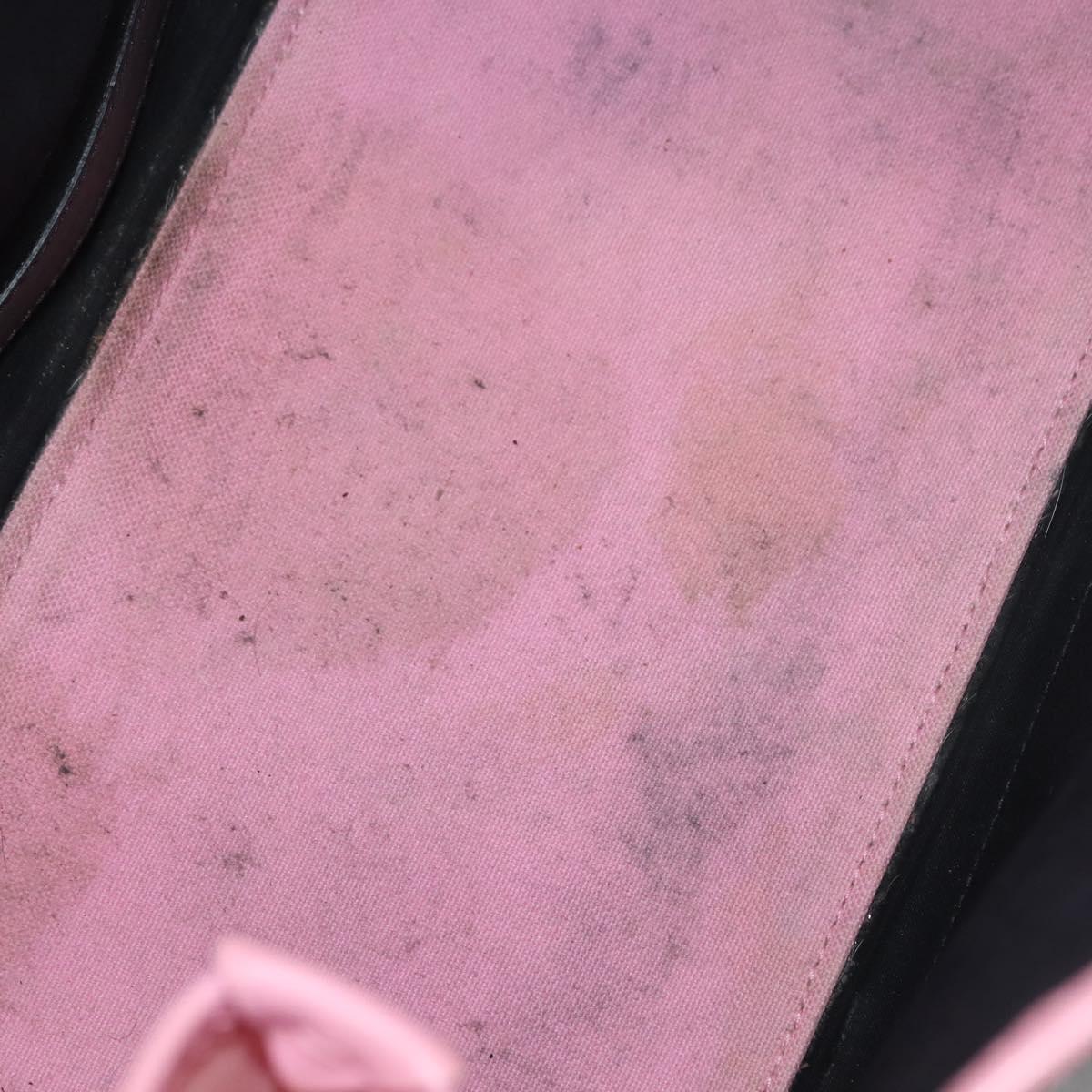 BALENCIAGA Cabas S Hand Bag Canvas Pink Auth BA7091