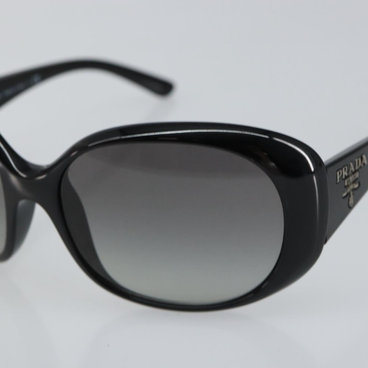 PRADA Sunglasses Plastic Black Auth BA7102