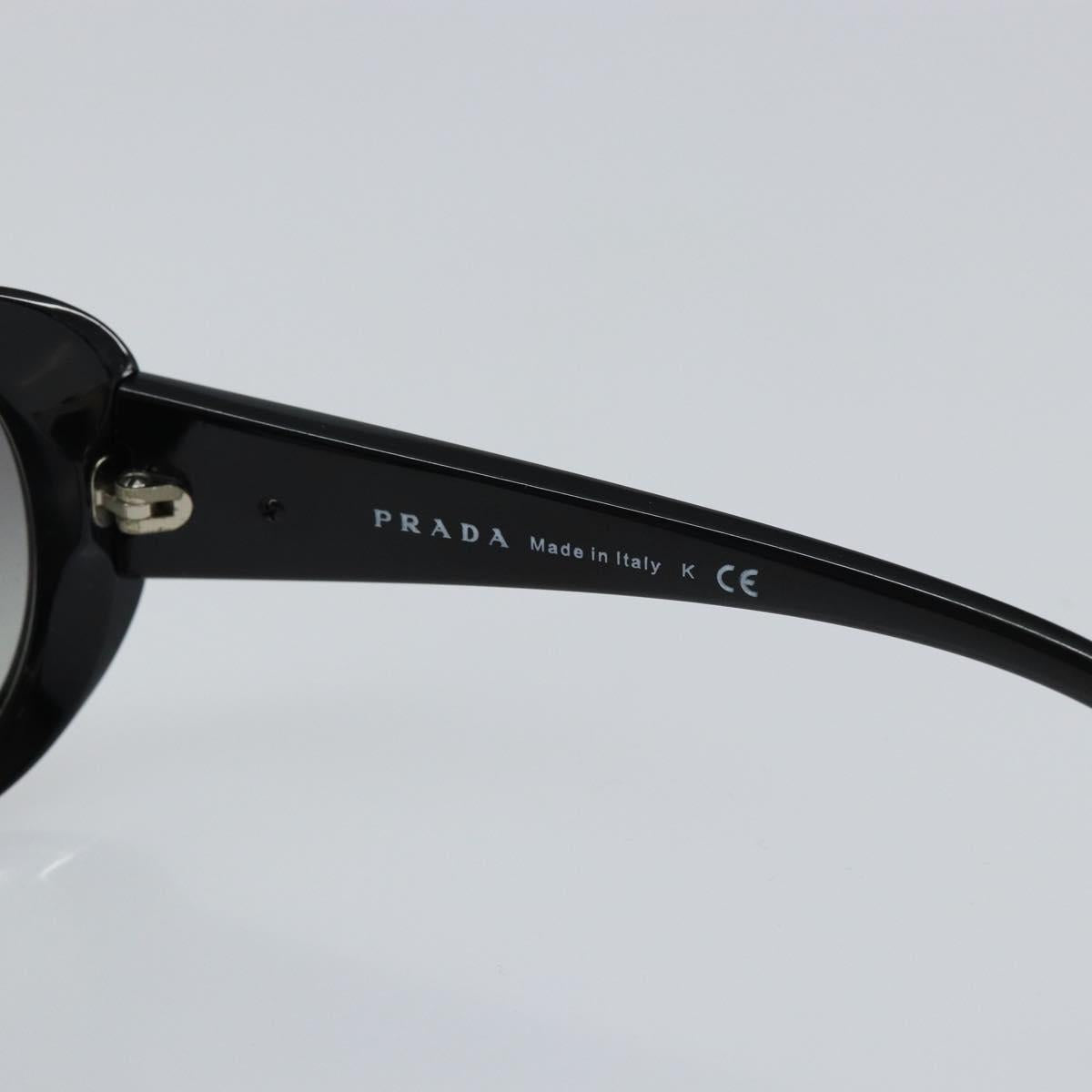 PRADA Sunglasses Plastic Black Auth BA7102