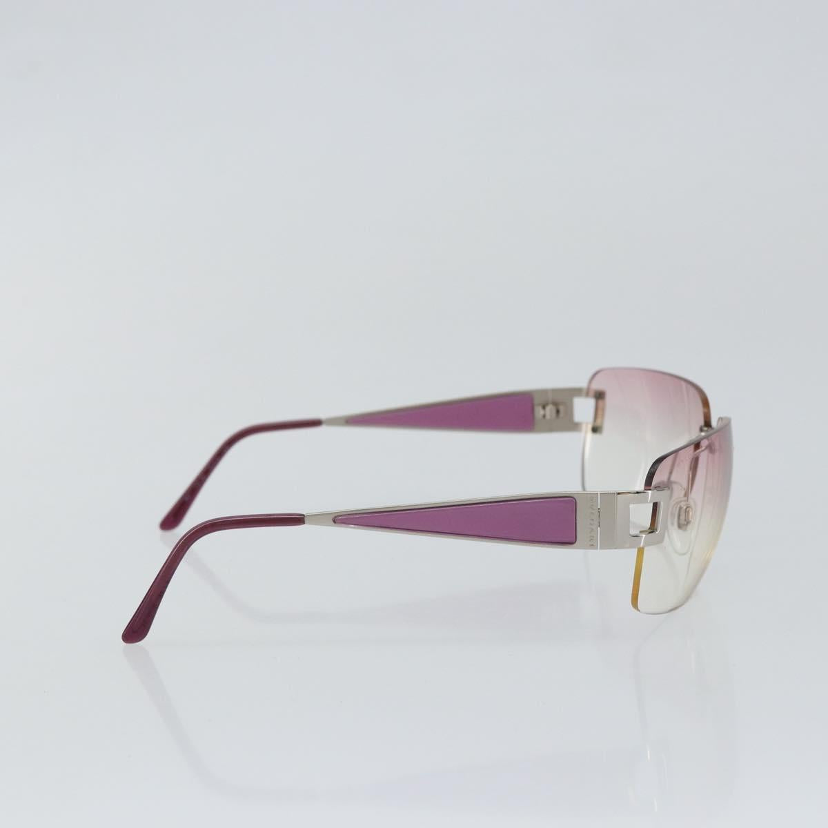 BVLGARI Sunglasses Plastic Pink Auth BA7103