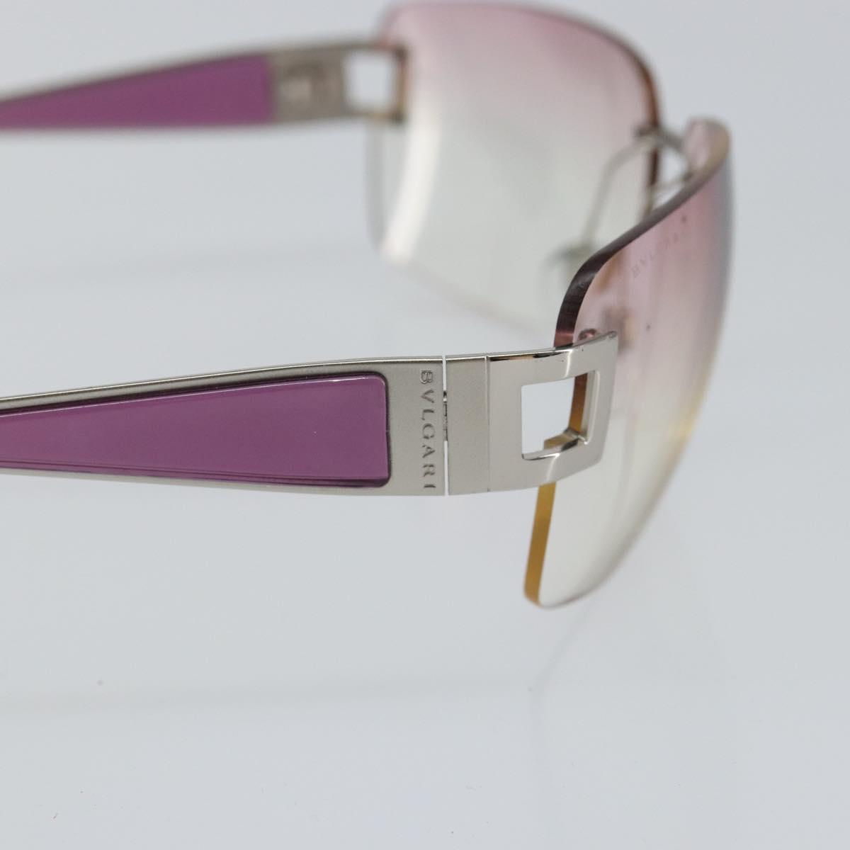 BVLGARI Sunglasses Plastic Pink Auth BA7103