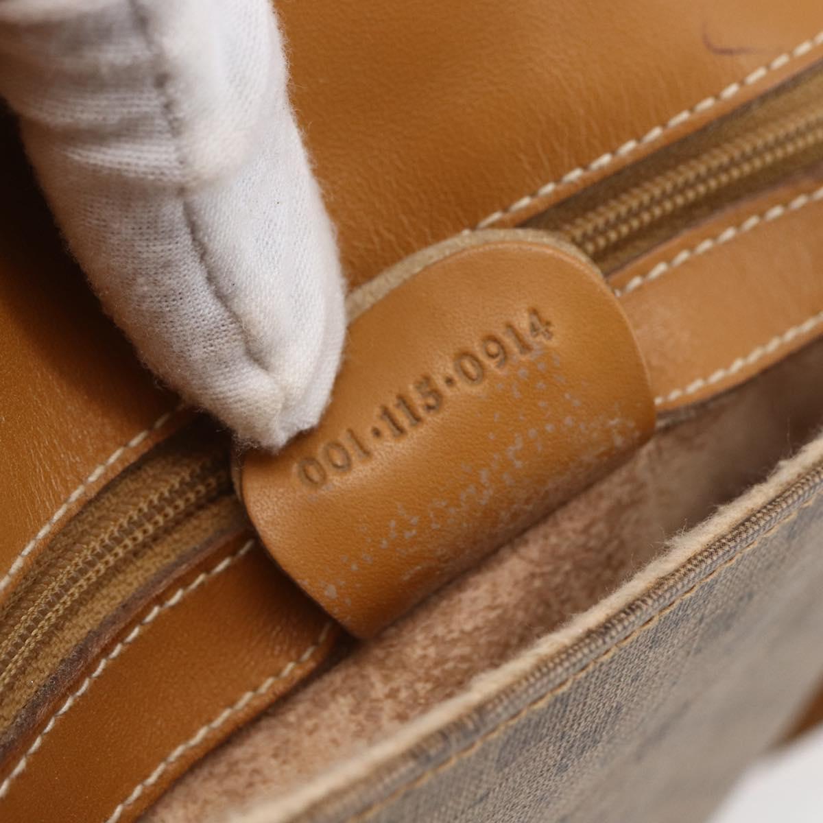 GUCCI Micro GG Supreme Web Sherry Line Bag PVC Beige 001 115 0914 Auth BA7111