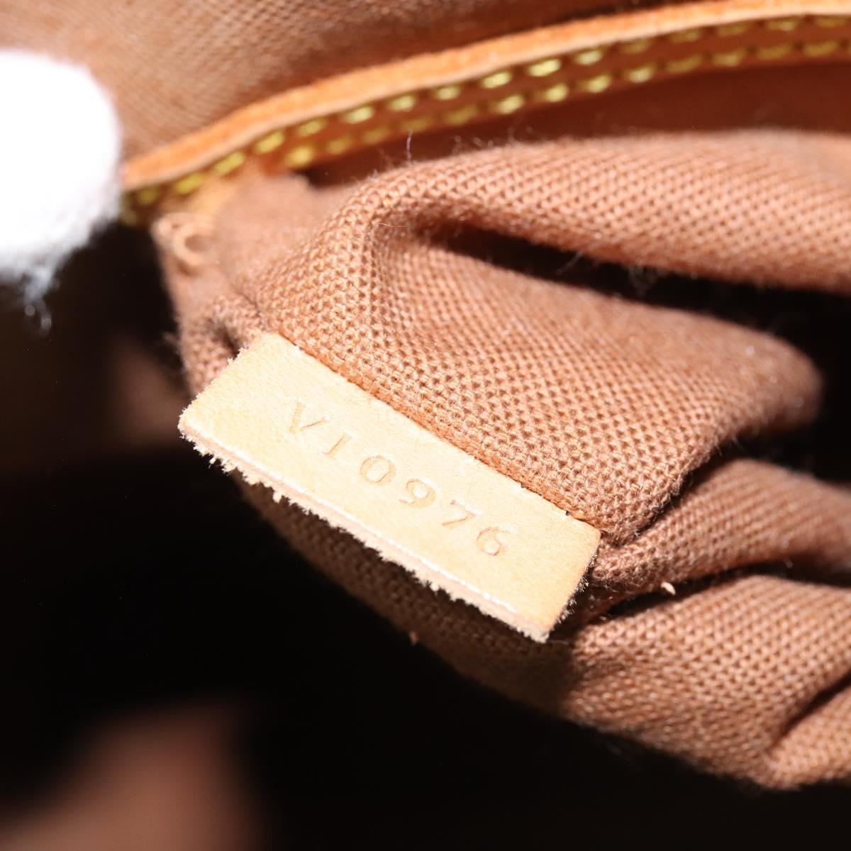 LOUIS VUITTON Monogram Alma Hand Bag M51130 LV Auth BA7155