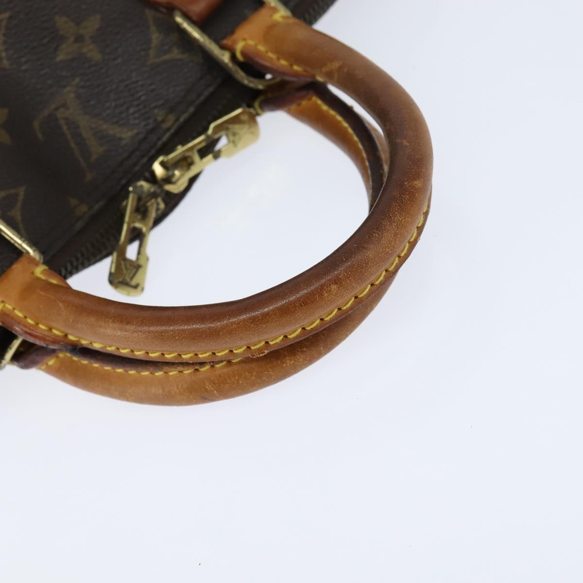 LOUIS VUITTON Monogram Alma Hand Bag M51130 LV Auth BA7155
